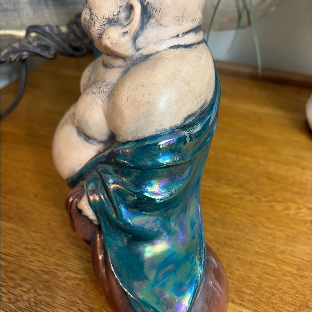 vintage Chinese ceramic Maitreya Buddha known as Budai/ "Laughing Buddha". - Picture 2 of 9